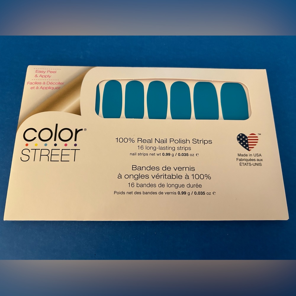 Color Street nail strips Blue-dapest